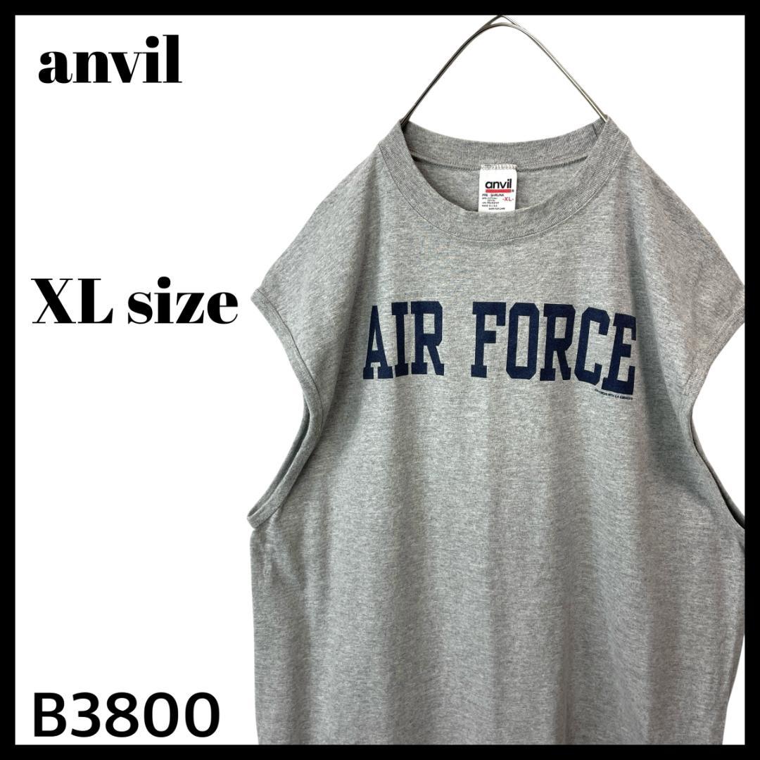 90s USA製 anvil AIR FORCE エアフォース タンクトップ