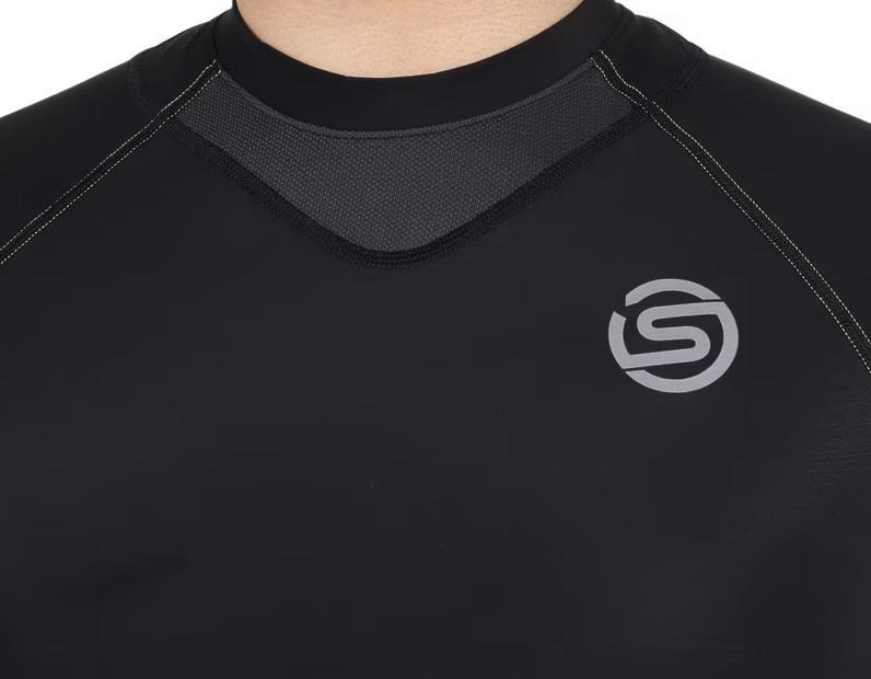 スキンズ SKINS メンズ スポーツウェア SERIES-3 トップス L 黒
