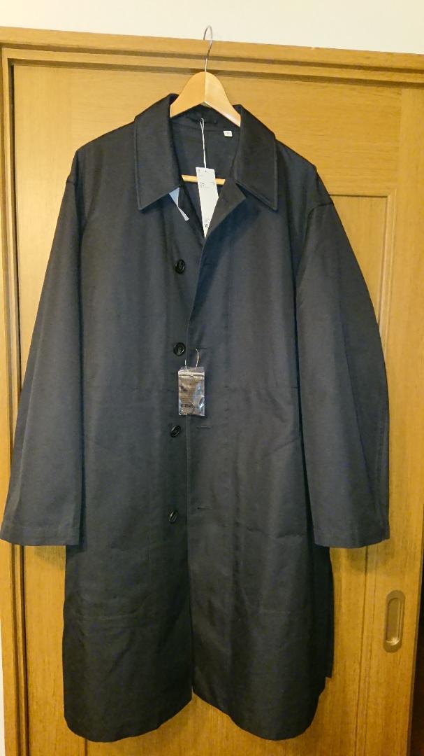 国産最新品 ユニクロ 黒 XL sLwKP-m90258633205 ステンカラーコート 豊富な安い