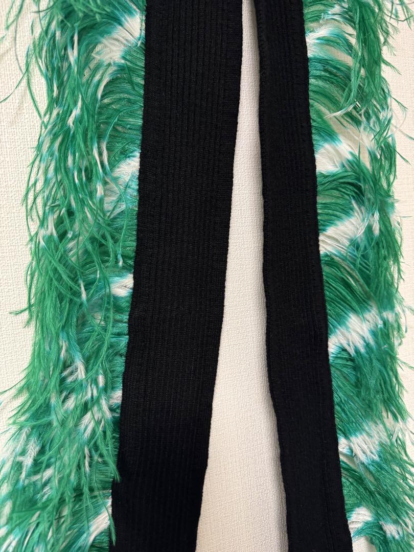 DRIES VAN NOTEN ドリスバンノッテン　フェザー　マフラー