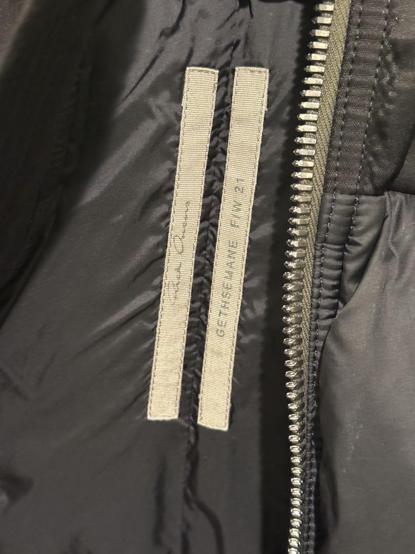 Rick Owens GETHSEMANE GIRDERED BOMBER