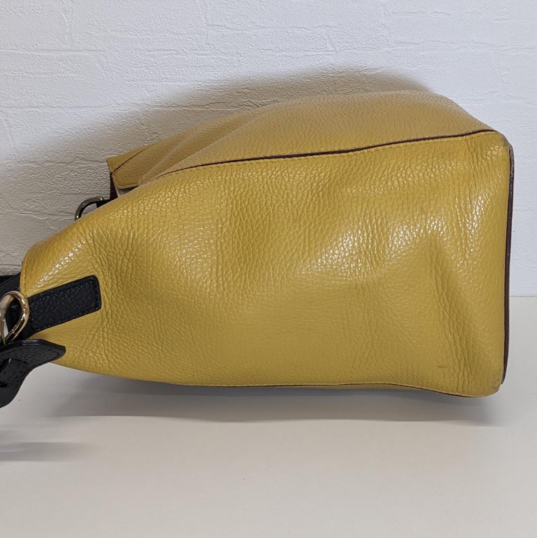 匿名発送】 FURLA フルラ 2way レザー ミニ トートバッグ