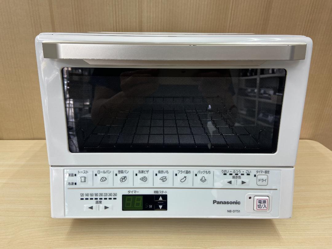 パナソニック コンパクトオーブン ホワイト NB-DT51-W - メルカリ