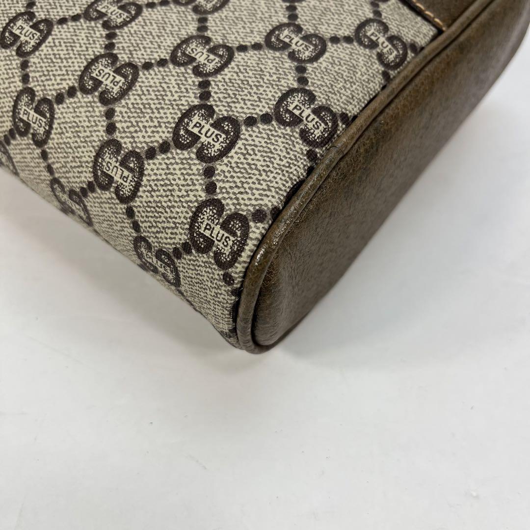 タグ付き 未使用GUCCI GG PLUS クラッチバッグ ギャランティカード付