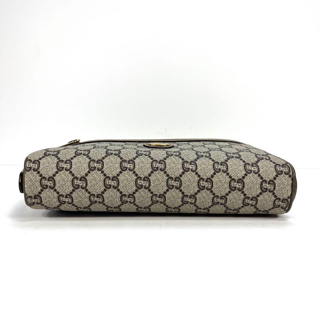 タグ付き 未使用GUCCI GG PLUS クラッチバッグ ギャランティカード付