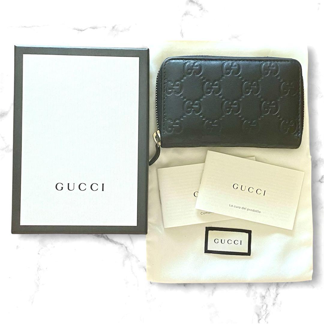 GUCCI（グッチ）レザー コインケース　255452-2149 GUCCI（グッチ）レザー コインケース 255452-2149 付属品付