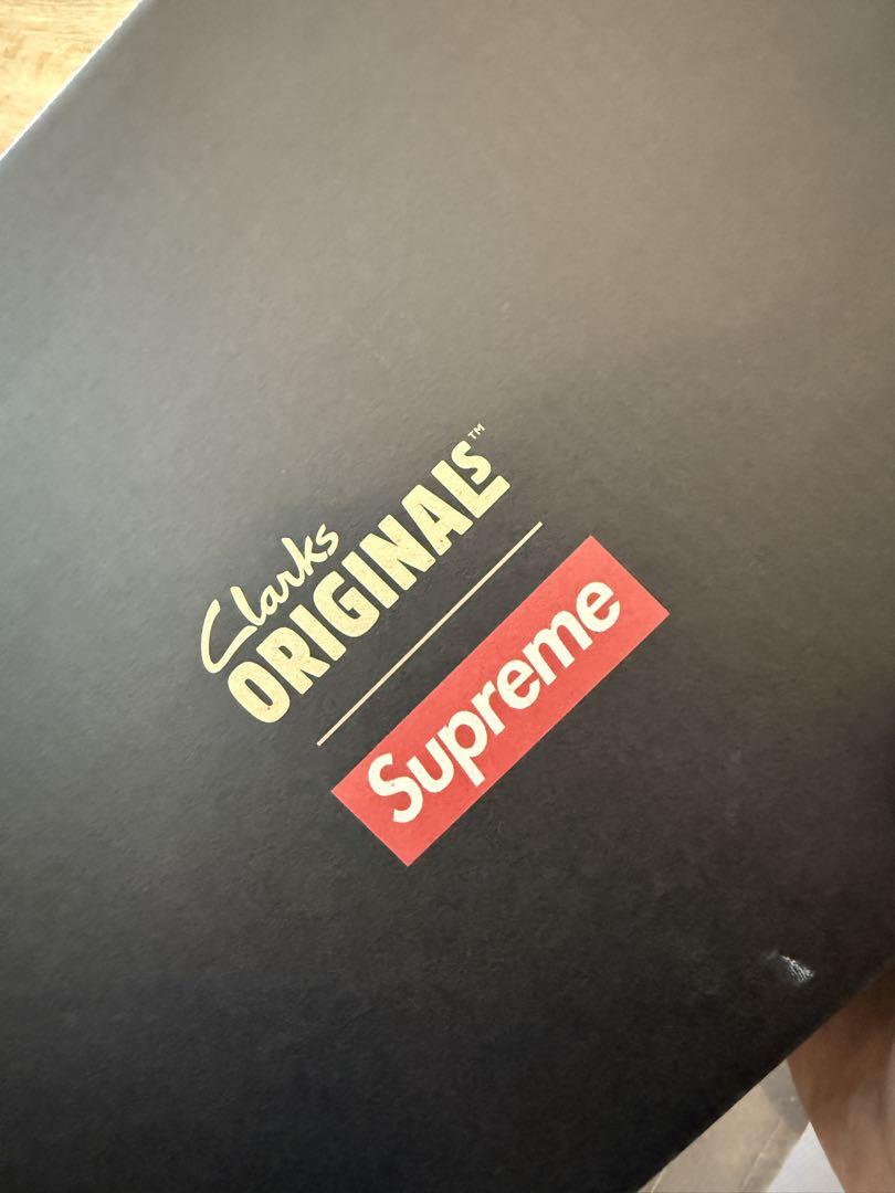 靴 Supreme Clarks Reflective Wallabee 27cm