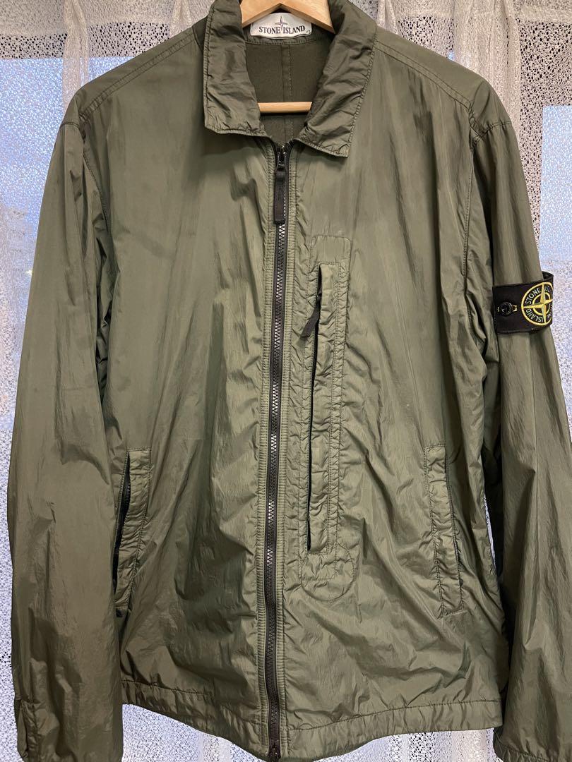 stone island ナイロンメタルジャケット