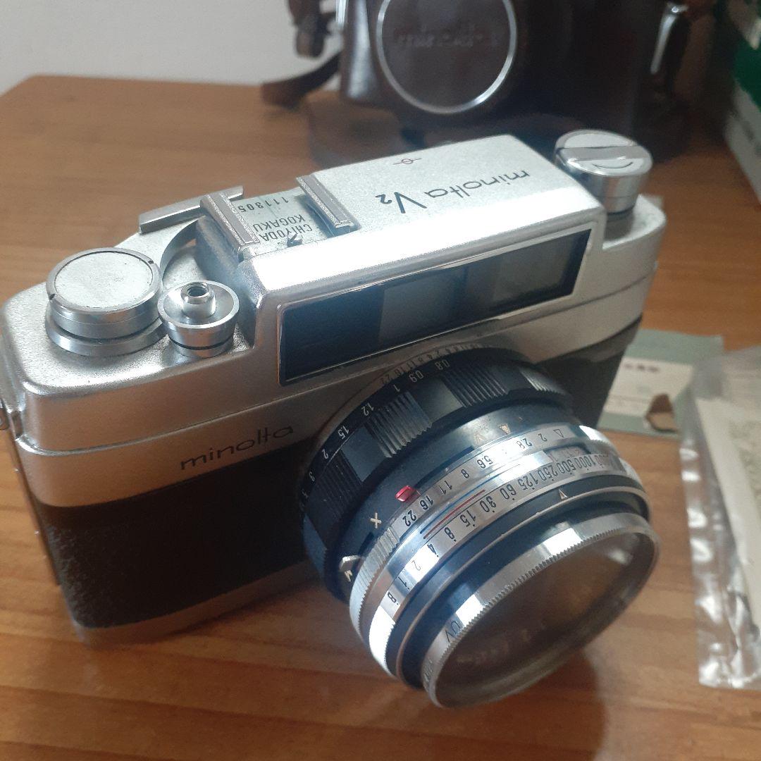 Minolta V2 フィルムレンジファインダーカメラ 箱付き