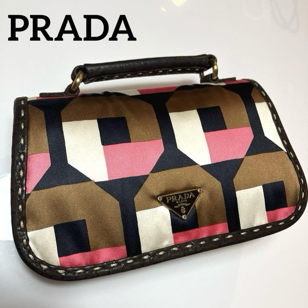 PRADA プラダ ナイロンアクセサリーポーチ ミニバッグ | Raum