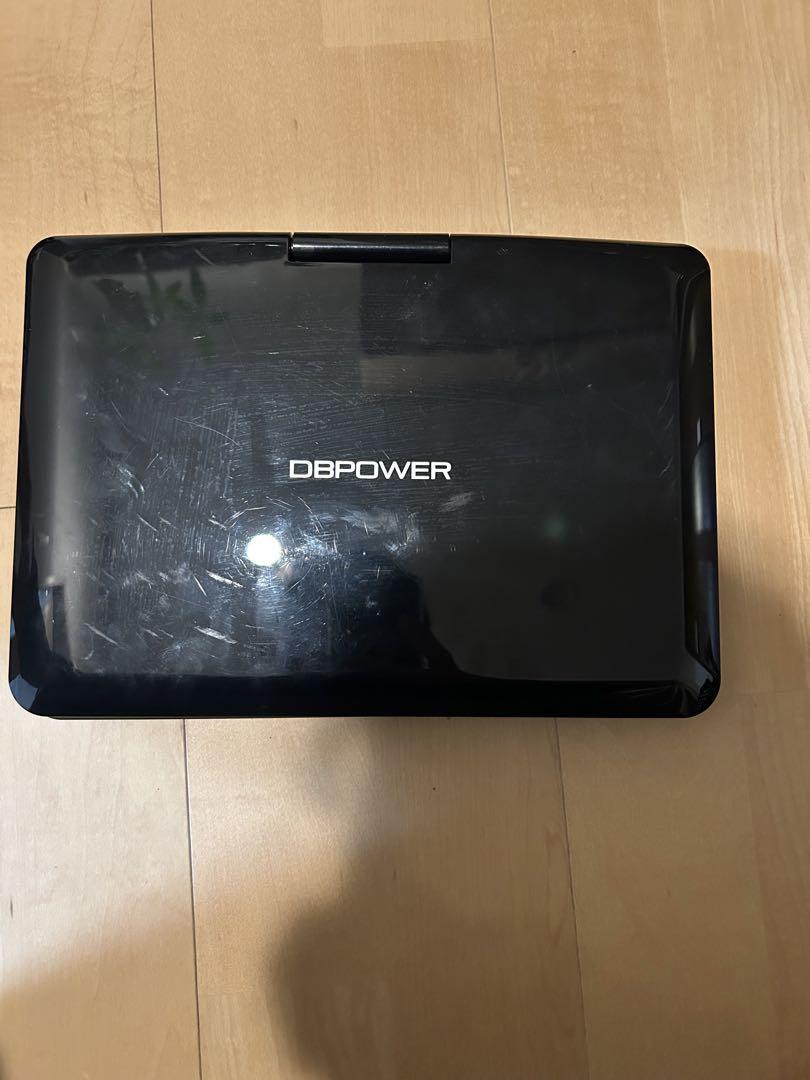 DBPOWER DVDプレーヤー 12.5インチ 車載ホルダー付き 黒