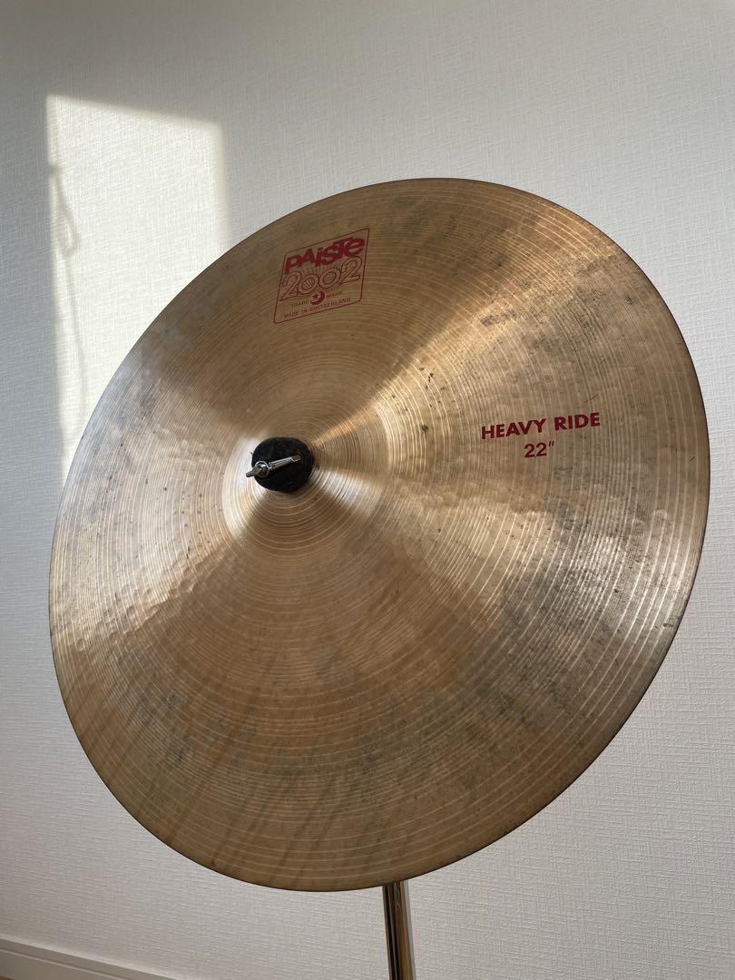 芸能人愛用 2002 Heavy Ride 22 PAiSTe パイステ　ライドシンバル