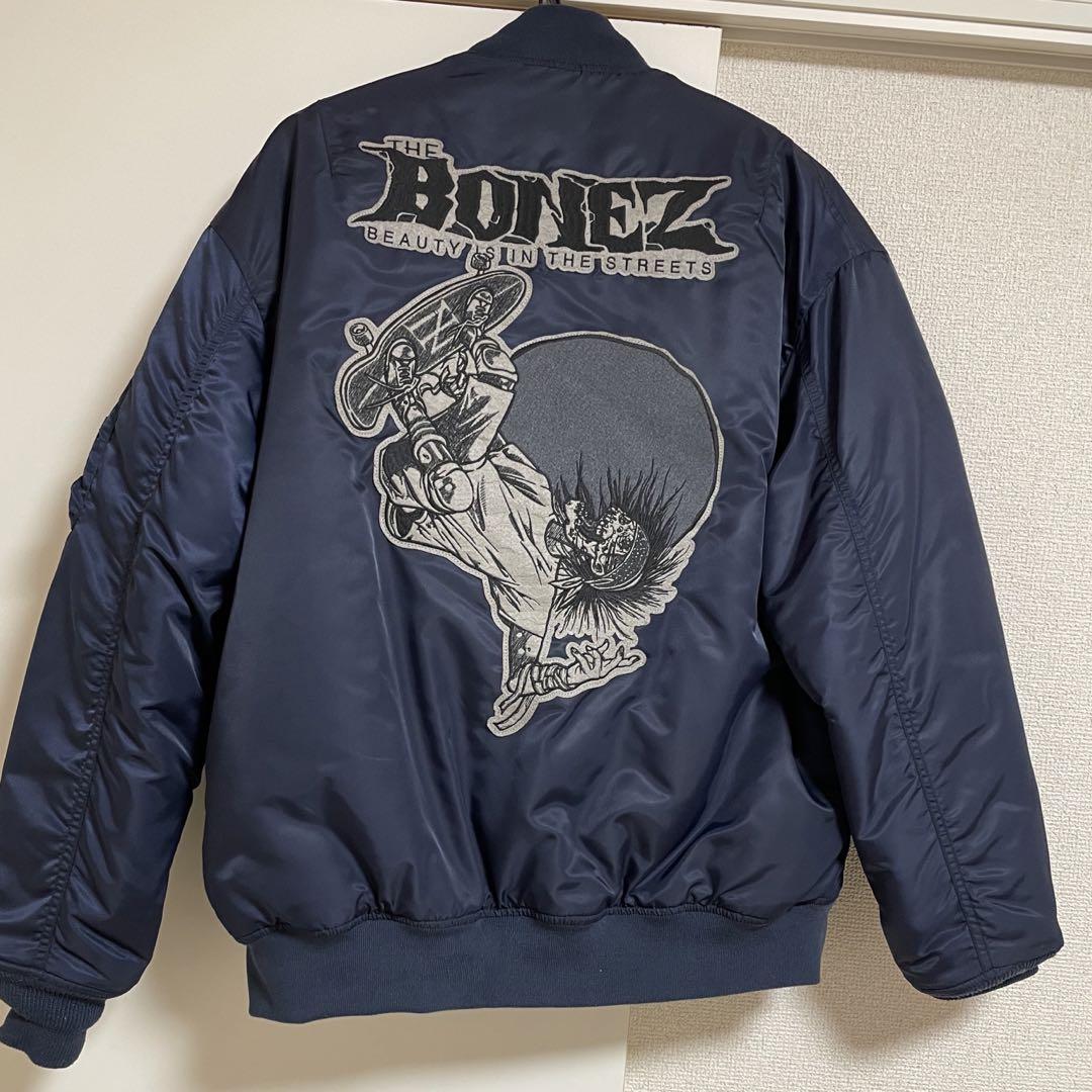 the bonez MA-1 　Lサイズ The BONEZ MA-1 3rd Edition Lサイズ 週末まで値下げ ジャケット