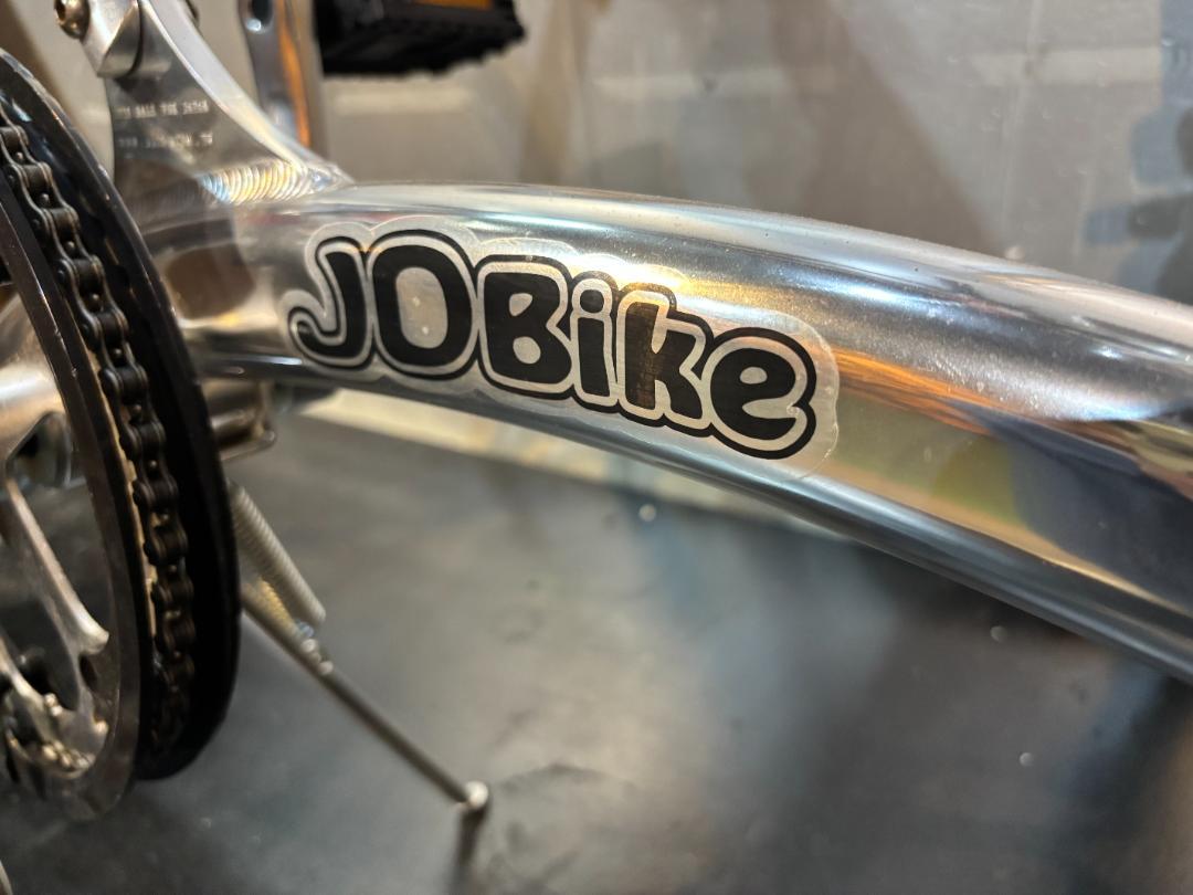 C17 折りたたみ自転車 JD RAZER JD Bike　鏡面仕上シルバー