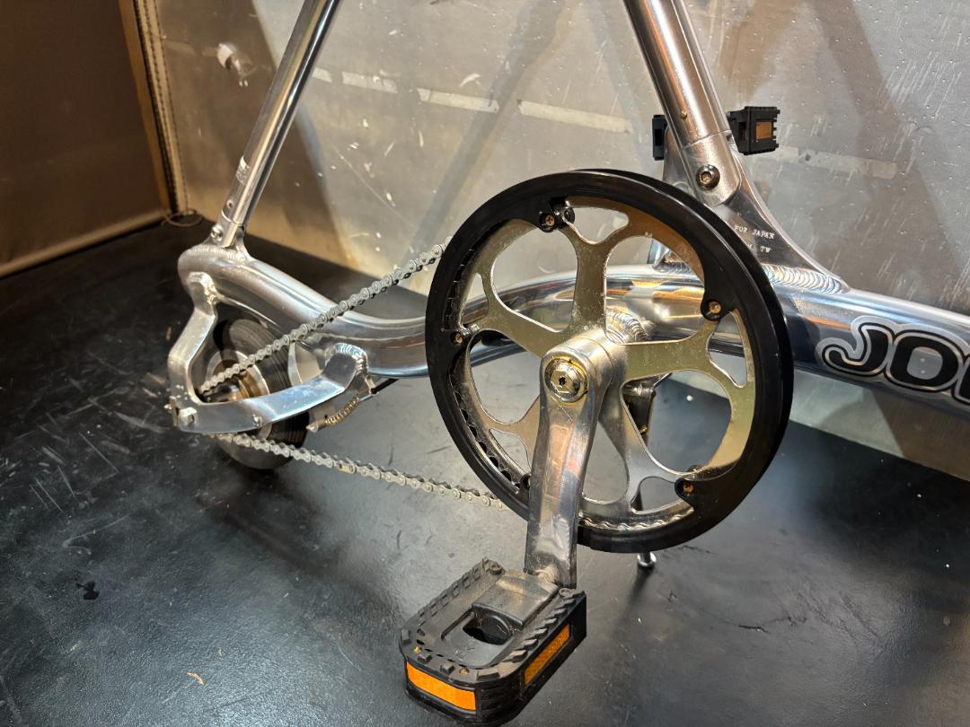C17 折りたたみ自転車 JD RAZER JD Bike　鏡面仕上シルバー