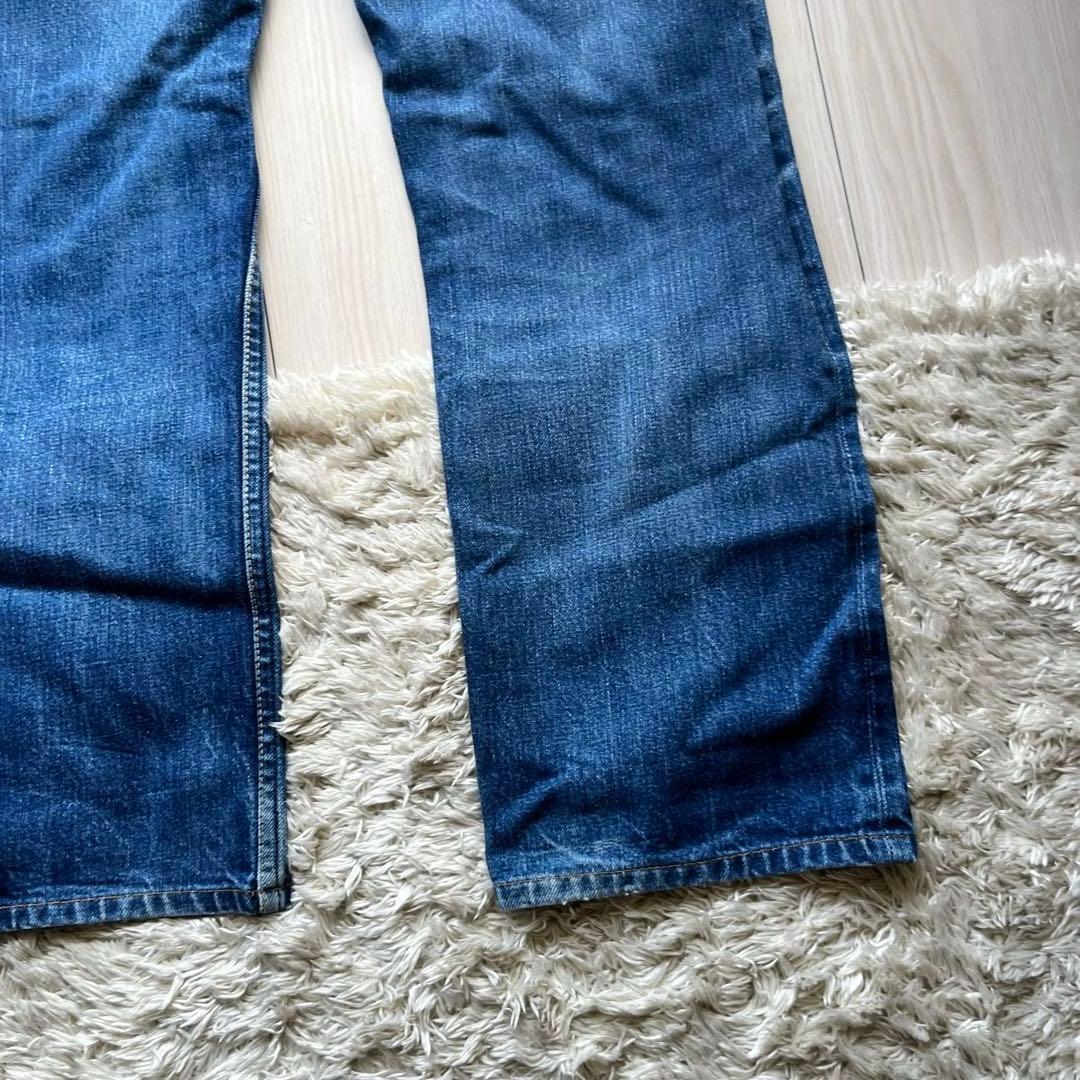 【スタジオゼロ】ハイウエストデニムインディゴブルー 【スタジオゼロ】ハイウエストデニムインディゴブルー