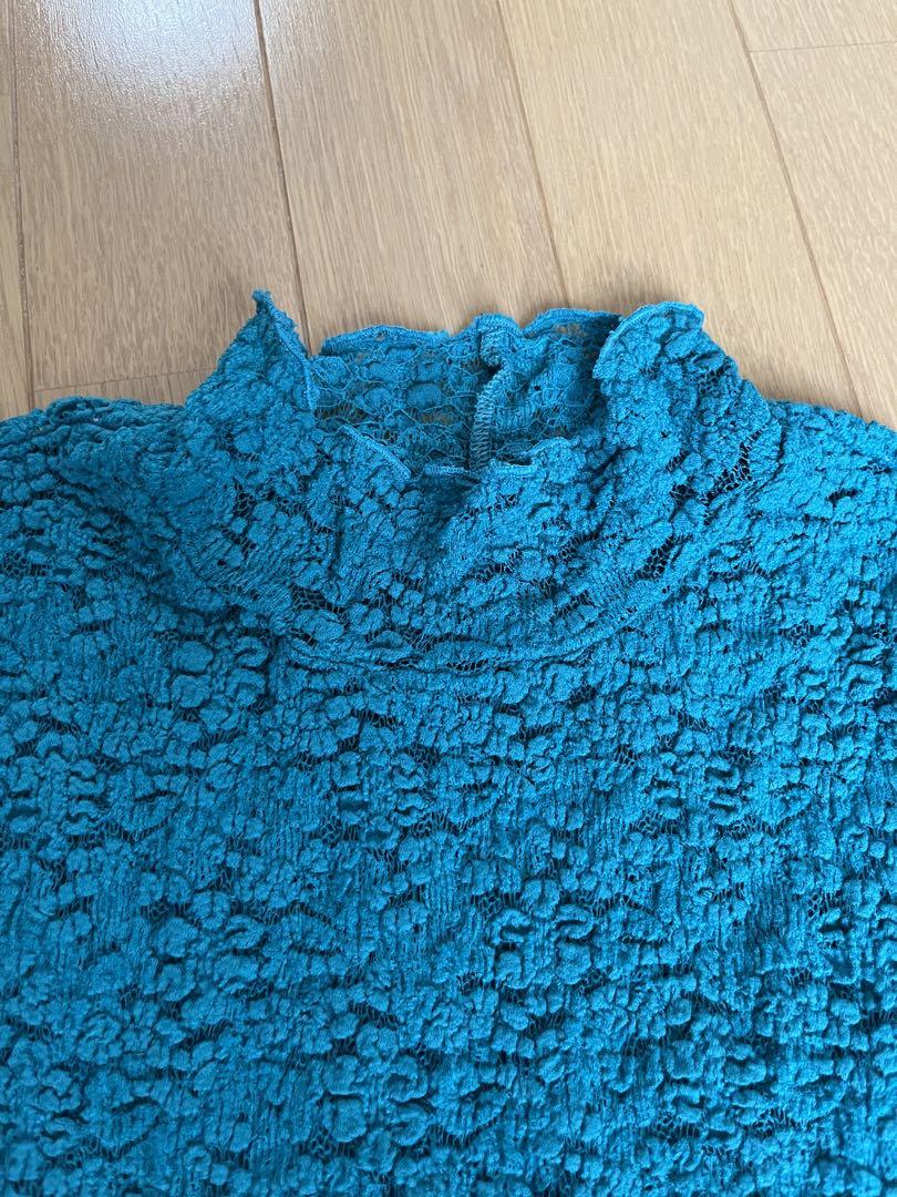 LACE COLORFUL CUT TOP（Tシャツ/カットソー）｜Ameri（アメリ