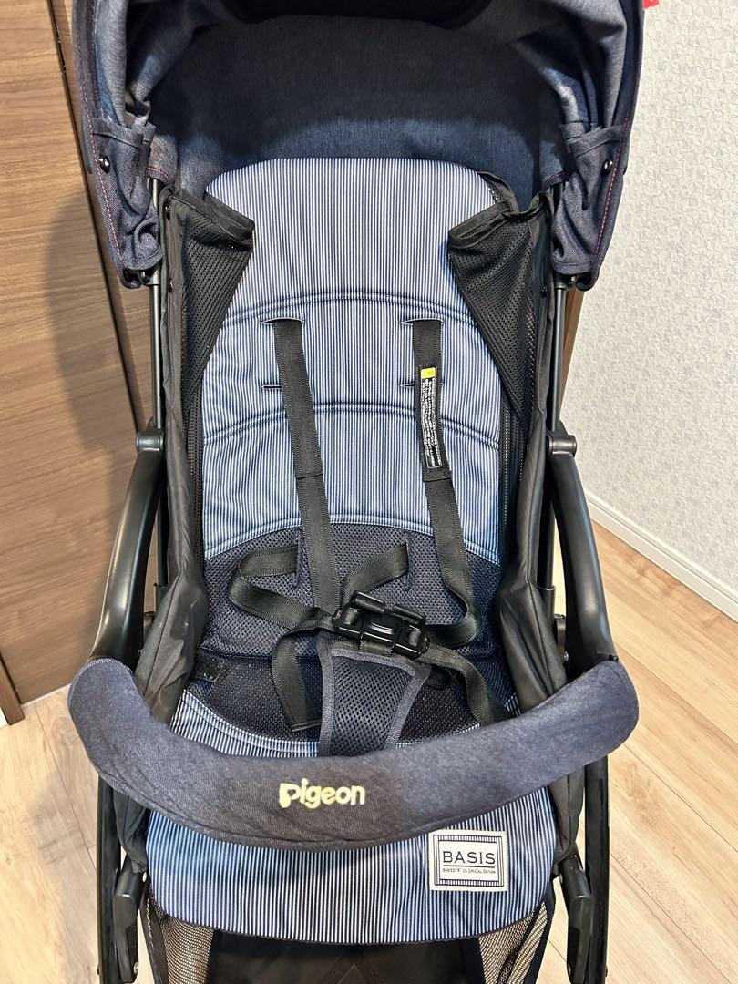祝日sale【美品】Pigeon 軽量B型ベビーカーハイシート