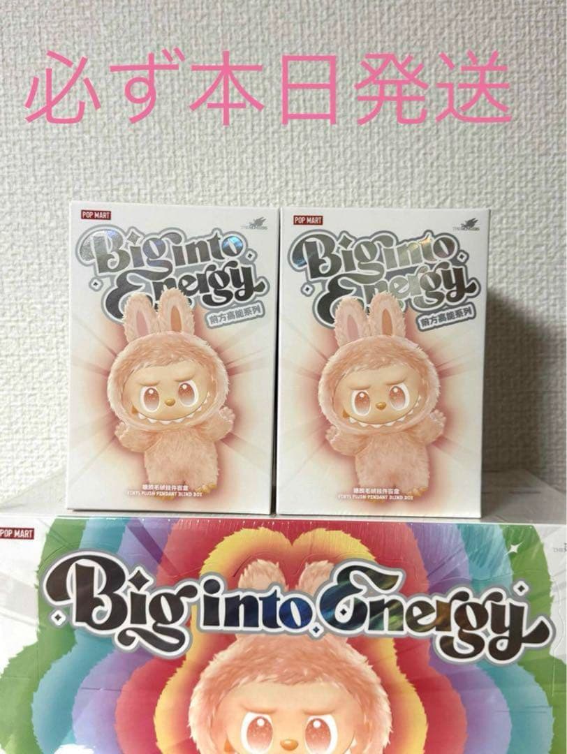 【正規品・未開封】Labubu Big into Energy 2箱