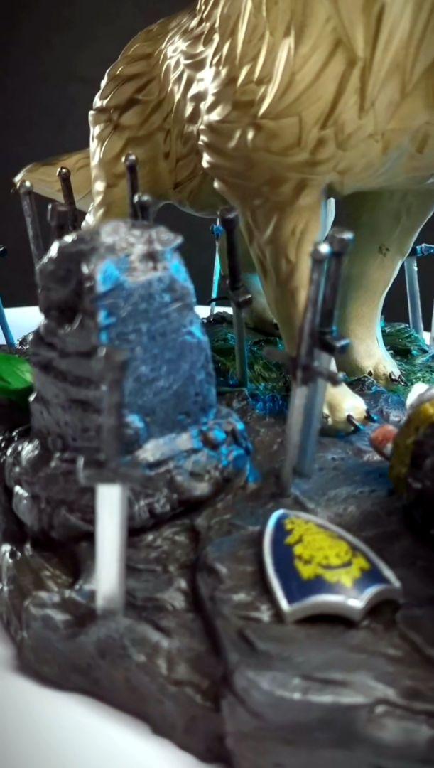 DARK SOULS 灰色の大狼シフ SD フィギュア