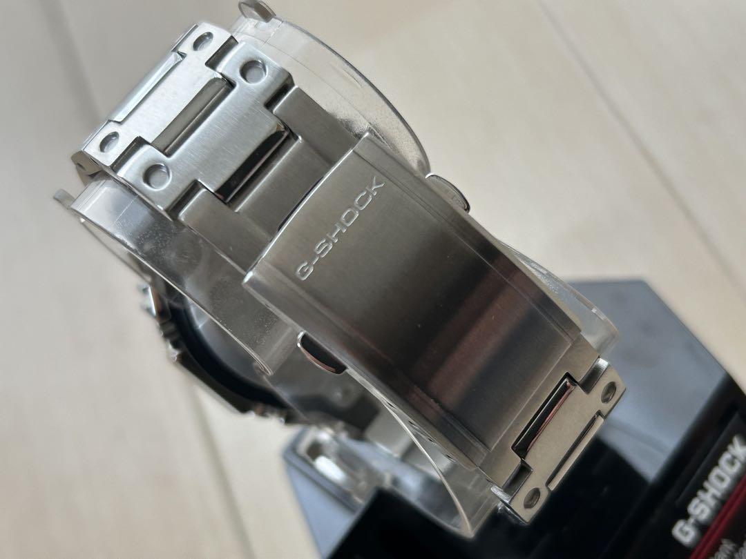 美品 G-SHOCK GW-M5600BCシルバーフルメタルカスタム