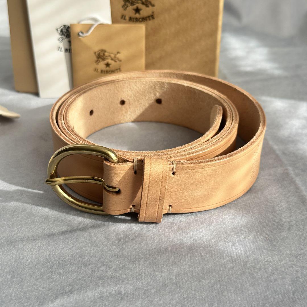 IL BISONTE オリジナルレザーベルト 新品未使用 ユニセックス
