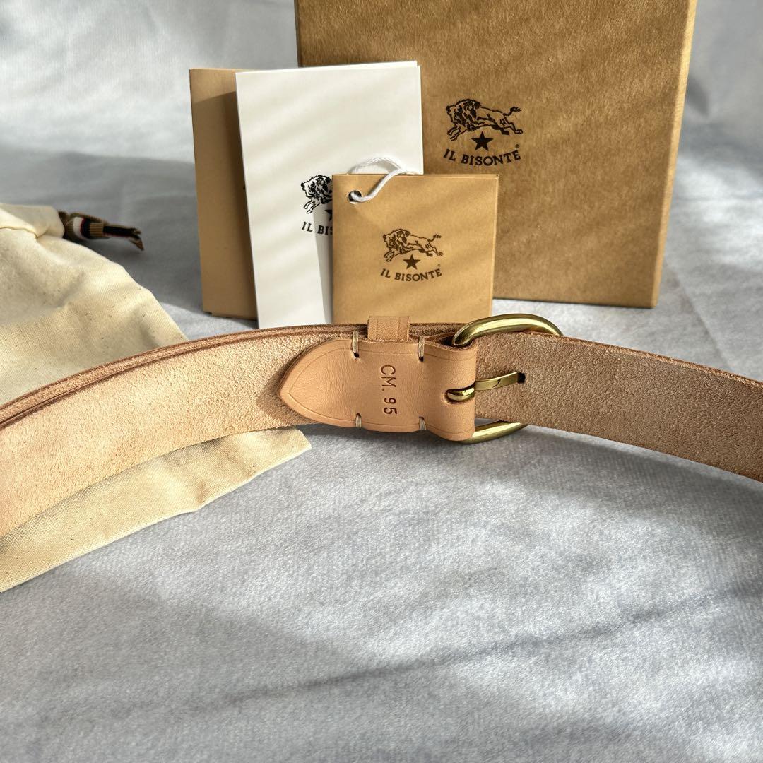 IL BISONTE オリジナルレザーベルト 新品未使用 ユニセックス
