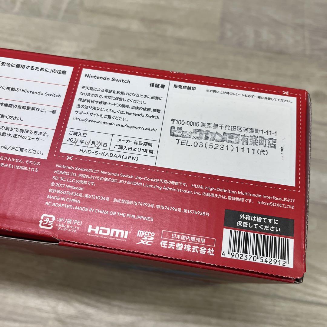 フ*✿様 ジャンク品 Nintendo Switch ネオンブルー/ネオンレッド