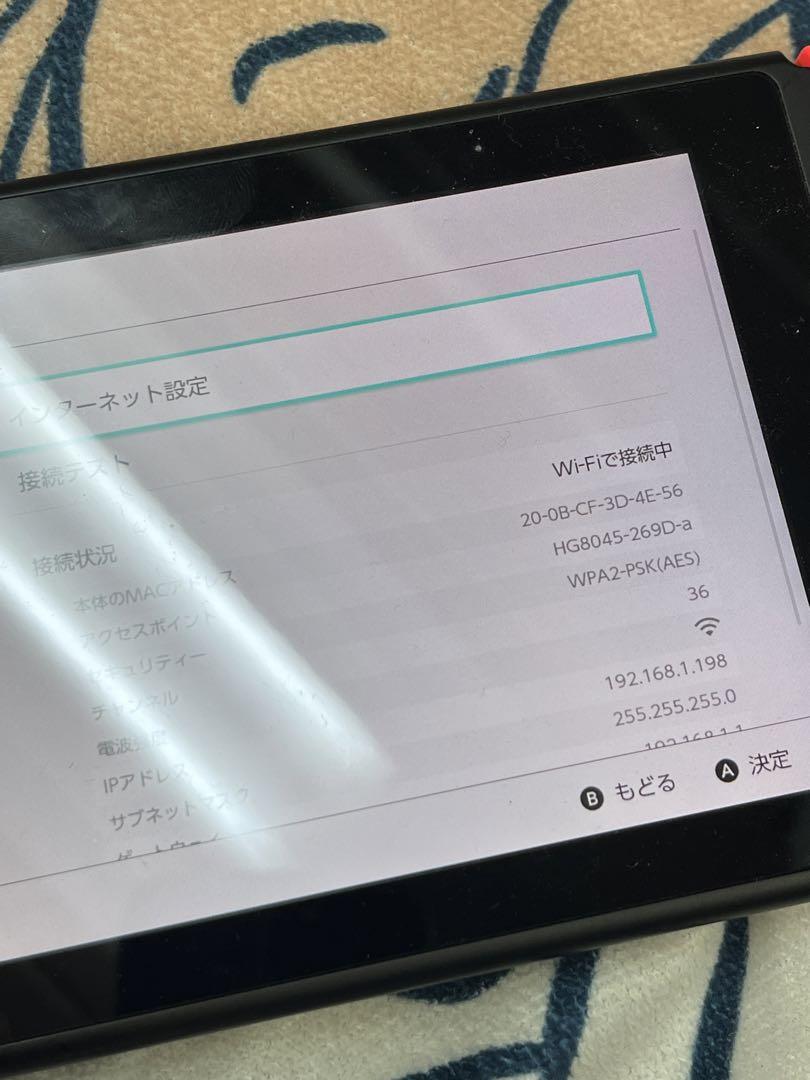フ*✿様 ジャンク品 Nintendo Switch ネオンブルー/ネオンレッド