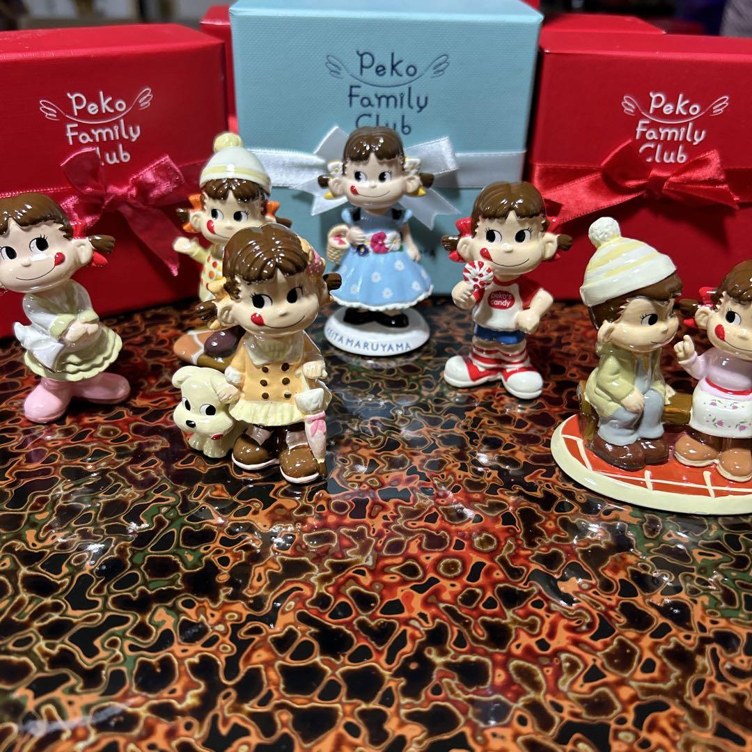 不二家ペコちゃんクラブ！非売品6体♡