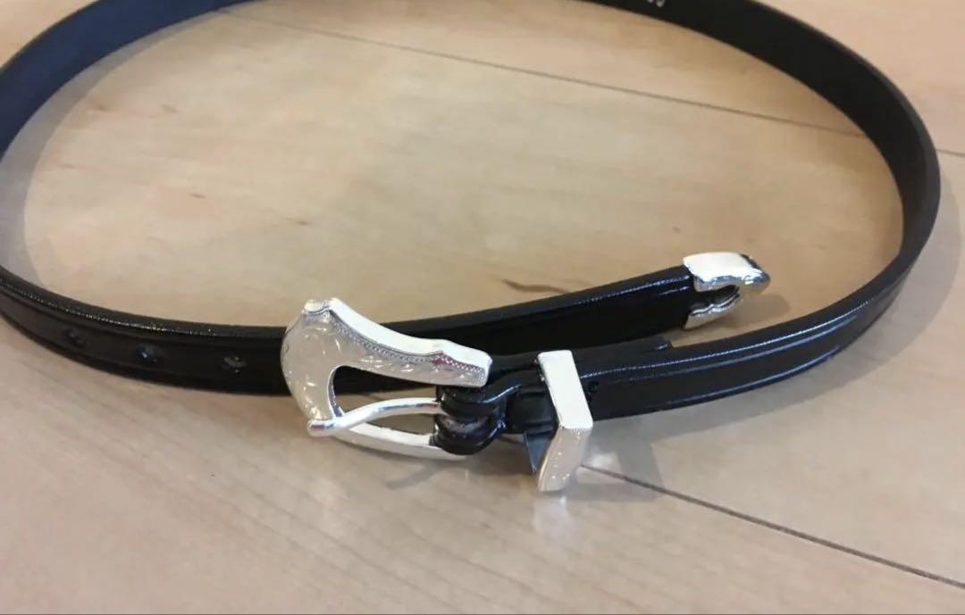 新品 30インチ TORY leather western belt