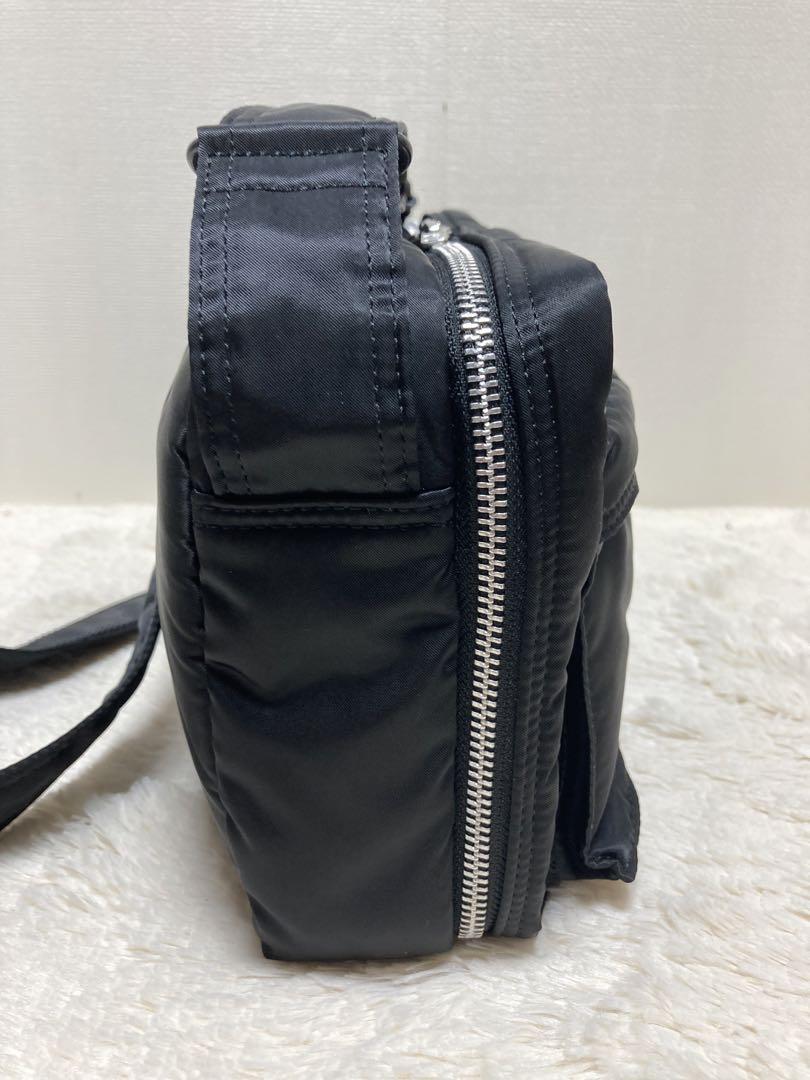 美品】PORTER ポーター タンカー ショルダーバッグ S 2層 ブラック