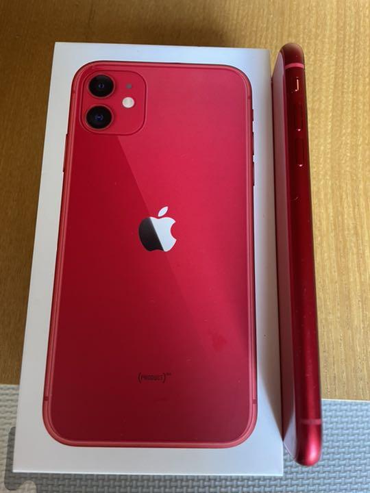 iPhone 11 (PRODUCT)RED 256GB 画像3