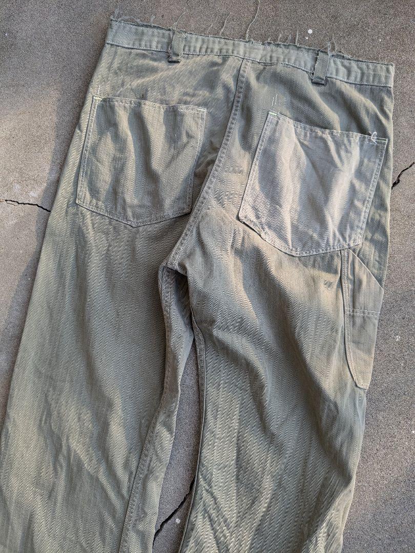 貴重◎ 40〜50's us army HBT pants vintage