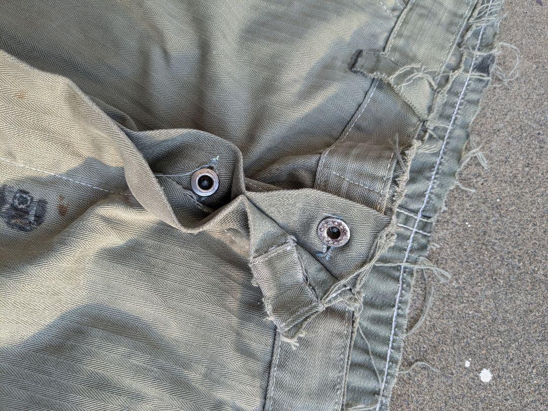 貴重◎ 40〜50's us army HBT pants vintage