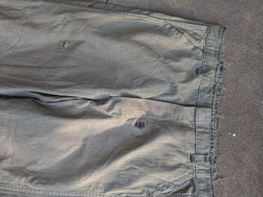 貴重◎ 40〜50's us army HBT pants vintage