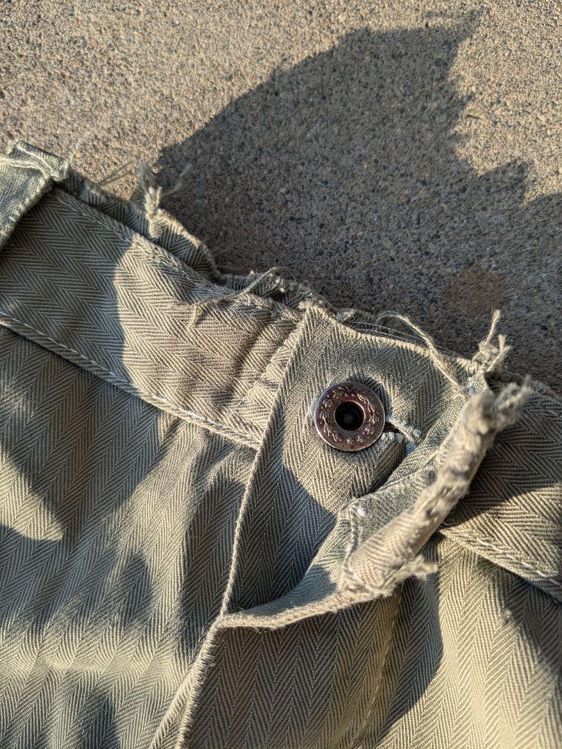 貴重◎ 40〜50's us army HBT pants vintage