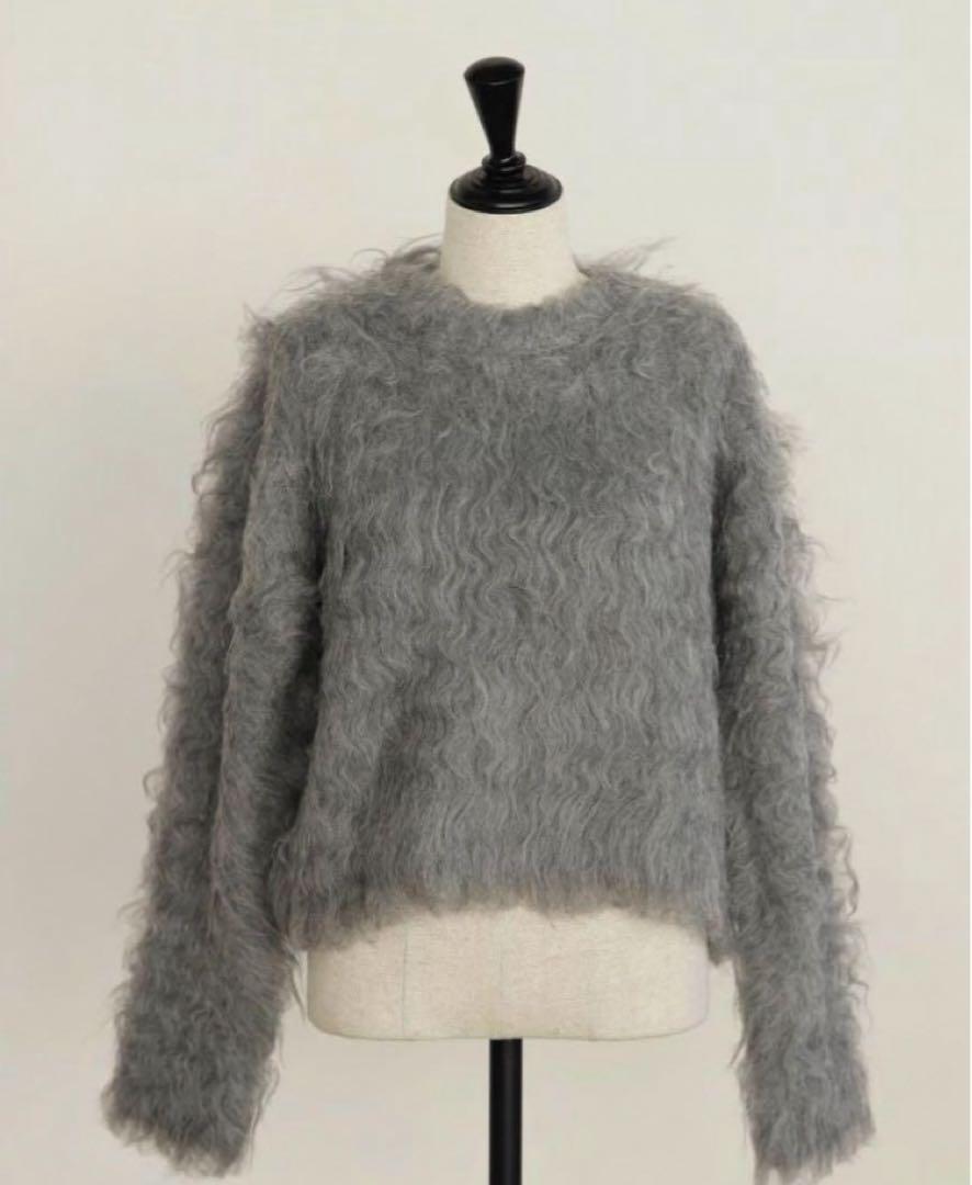 【OHGA】オーガ♡ 新品未使用♡poodle knit プードルニット OHGA】オーガ♡ 新品未使用♡poodle knit プードルニット