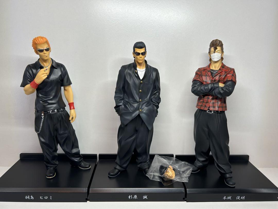 ダイブ　桐島ヒロミ　杉原誠　本城俊明　三体セット　鈴蘭　クローズ　ワースト