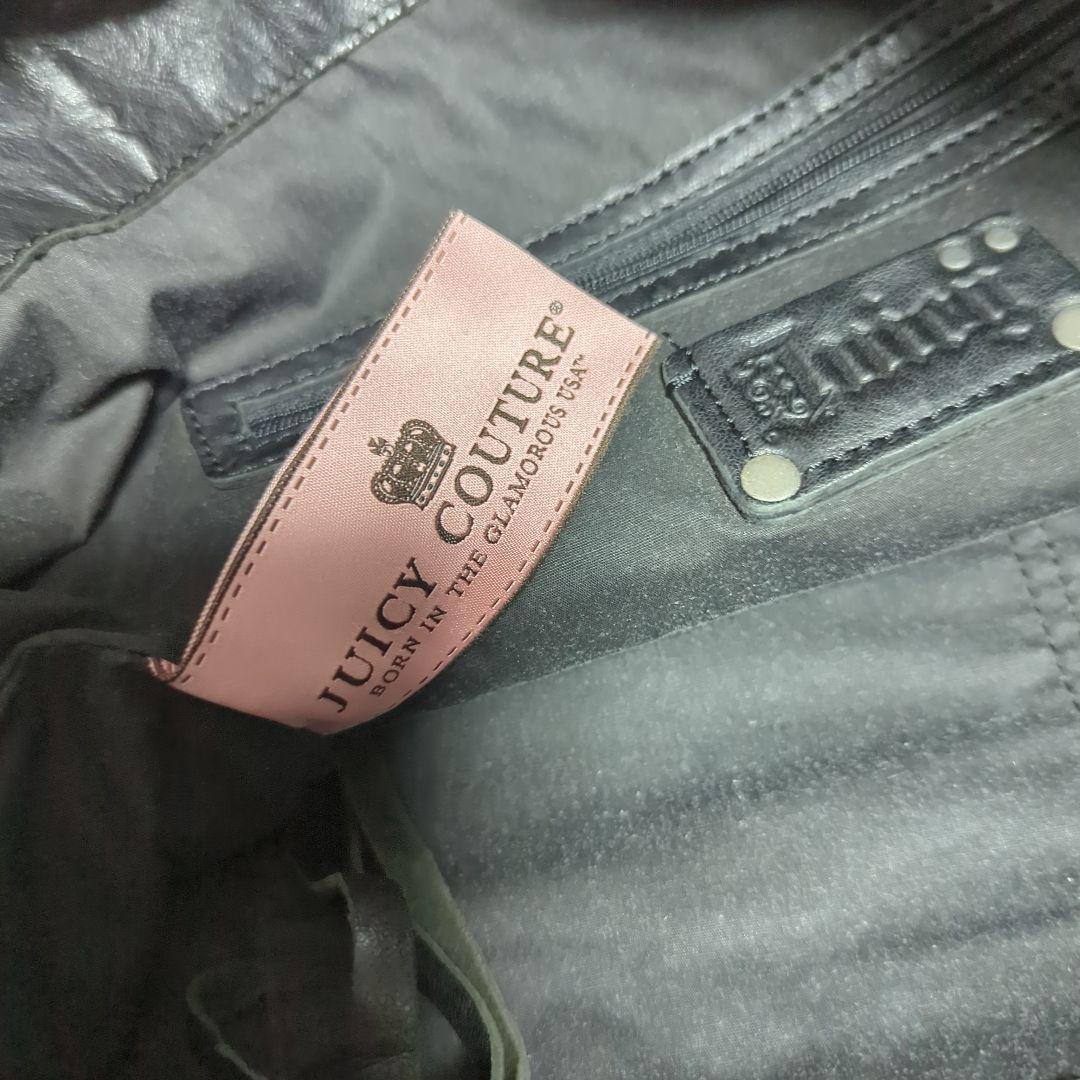 JUICY COUTURE　本革　トートバッグ　黒