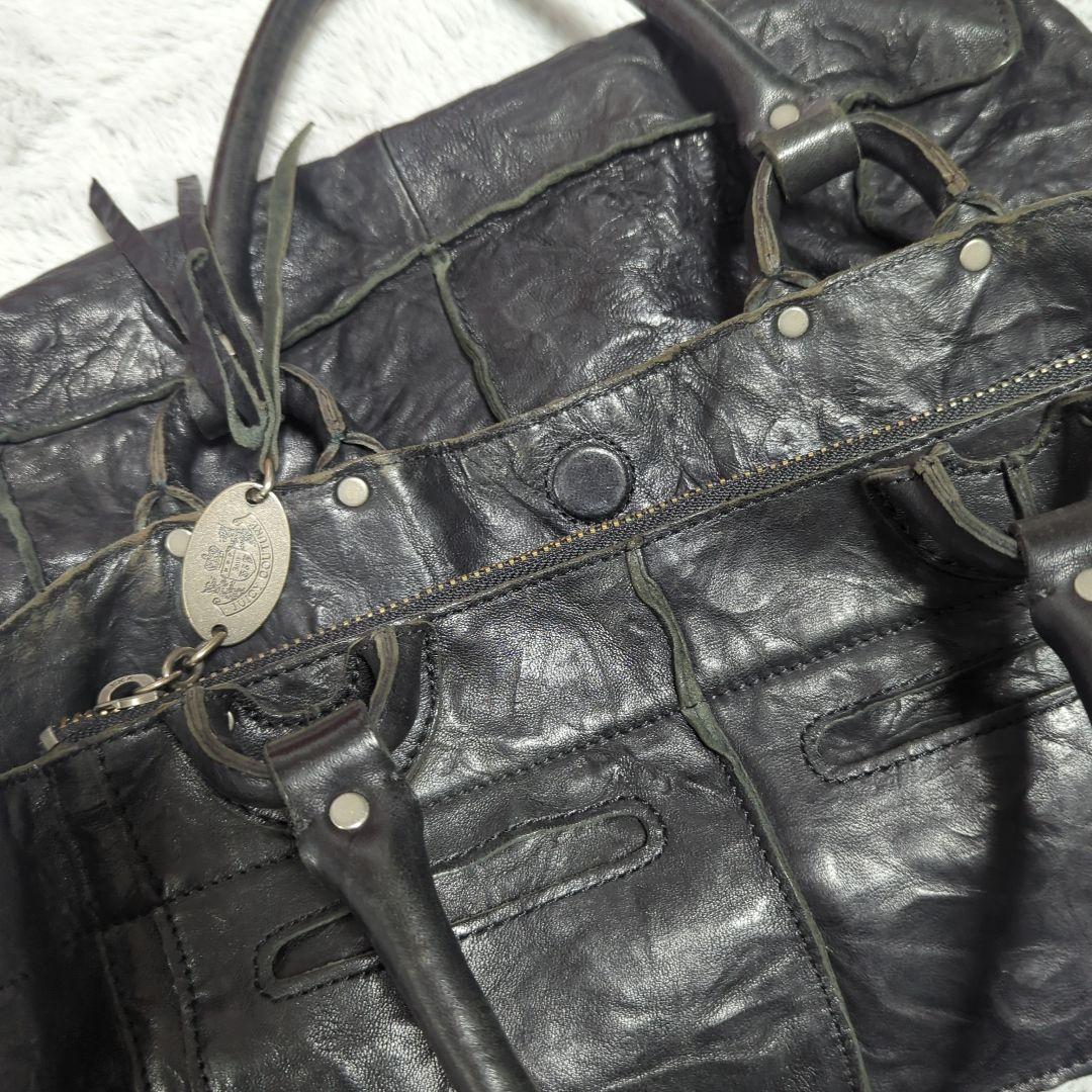 JUICY COUTURE　本革　トートバッグ　黒