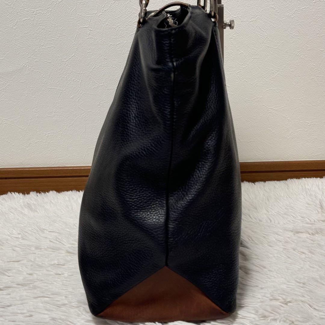 ダニエル&ボブ トゥモローランド別注 BAIN ALCE レザー トートバッグ