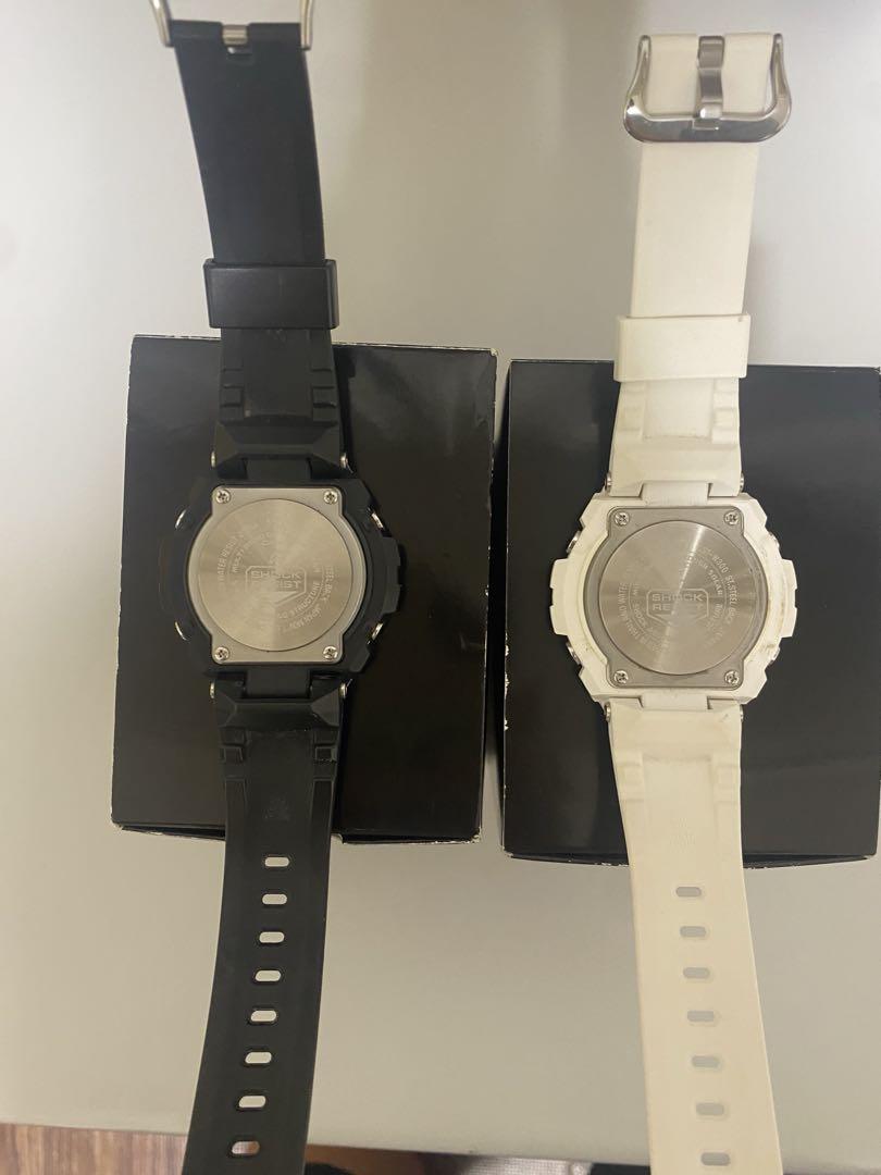 G-SHOCK GST-W300 G-Steel 白黒セット2個
