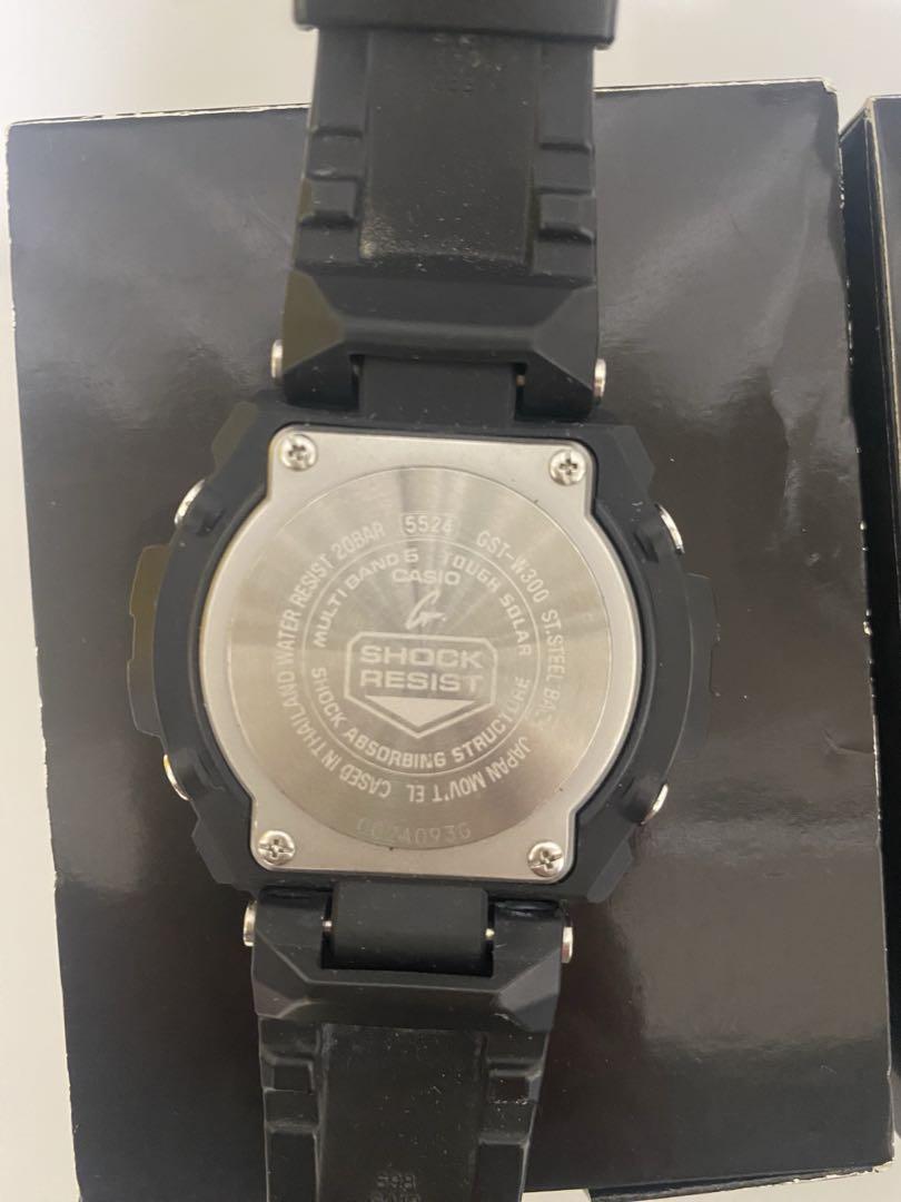 G-SHOCK GST-W300 G-Steel 白黒セット2個