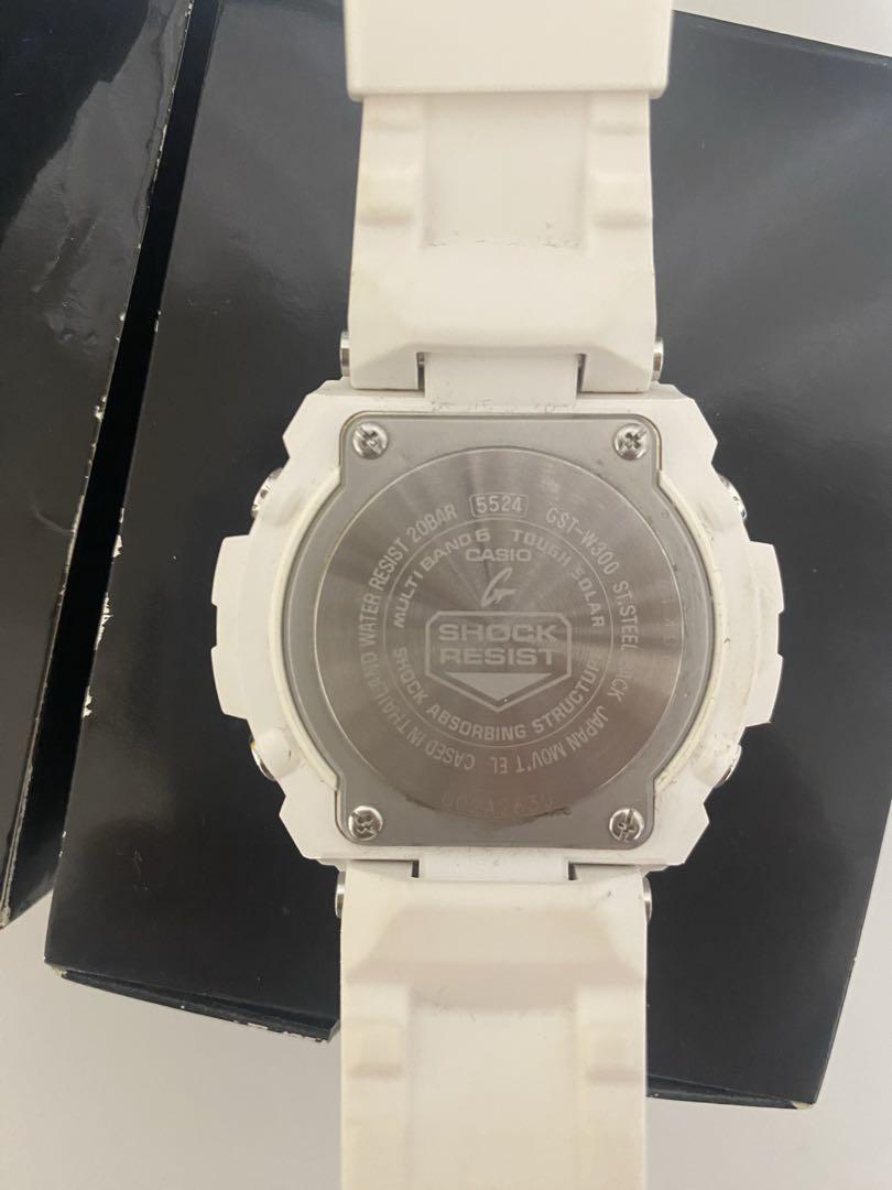 G-SHOCK GST-W300 G-Steel 白黒セット2個