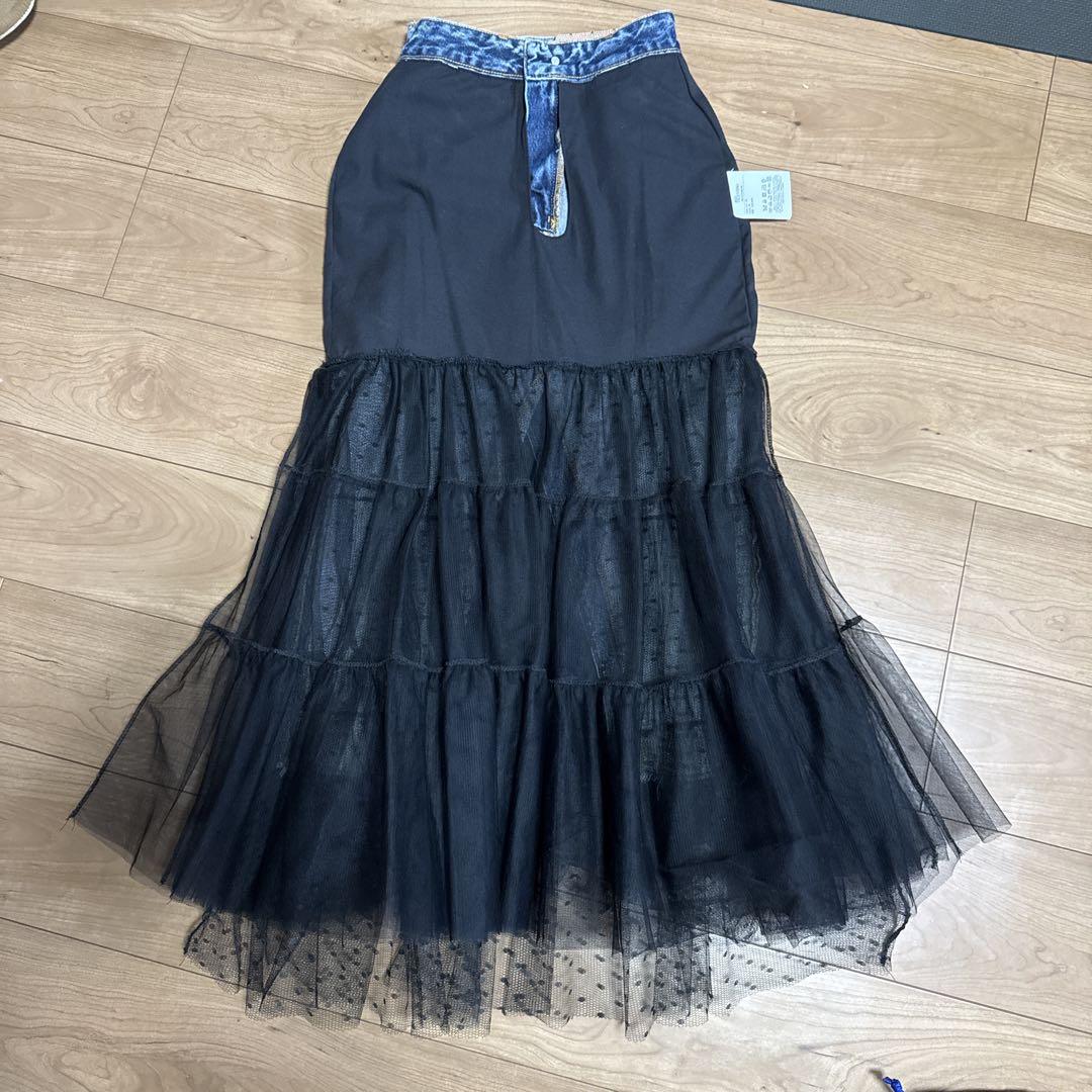 RED VALENTINO デニムスカート