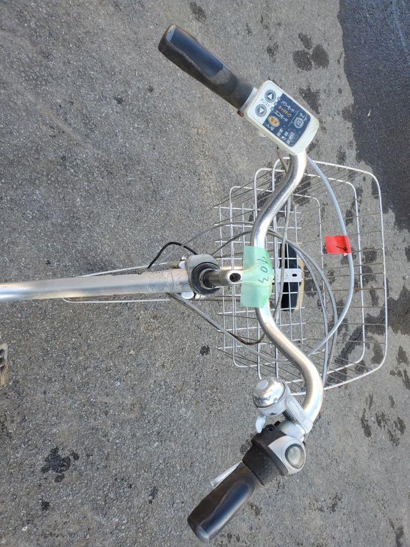 ♦️ET703番 Panasonic END63電動自転車