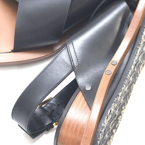 ほぼ新品❤️マルニ クロス サンダル 39(約25.5-26cm)