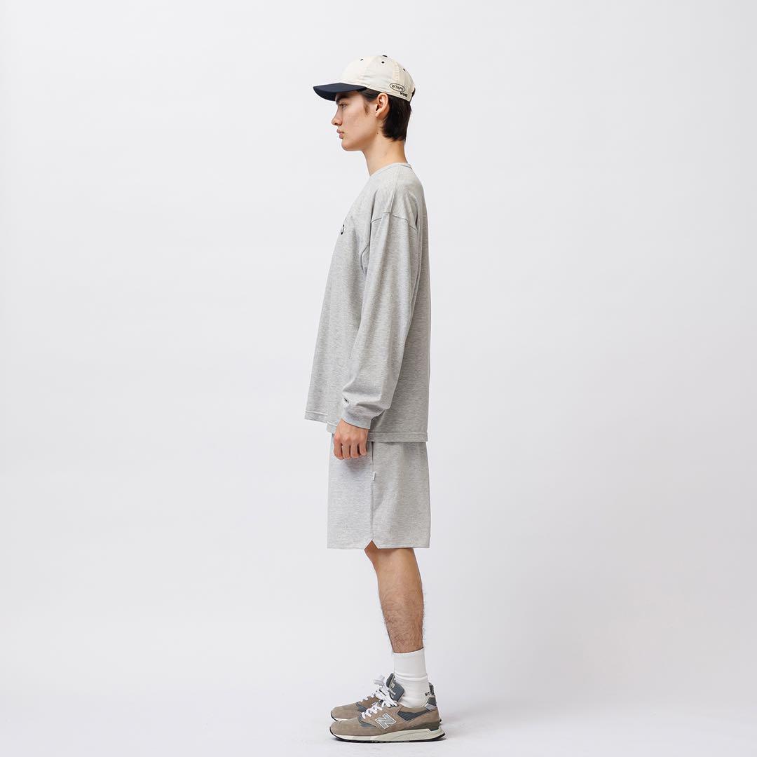 新品 WTAPS グレー XL 04 ロングスリーブ ASH GRAY