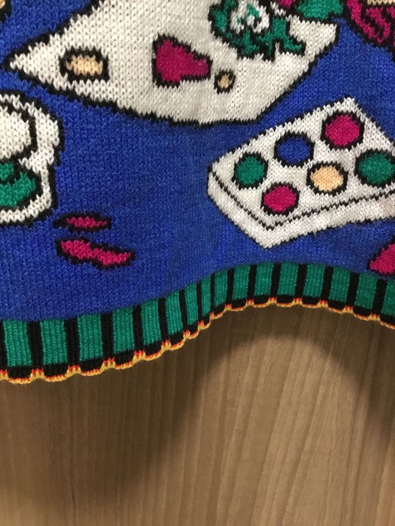 送料無料(一部地域を除く)】 ミッキーミニードナルド長袖ニット 130